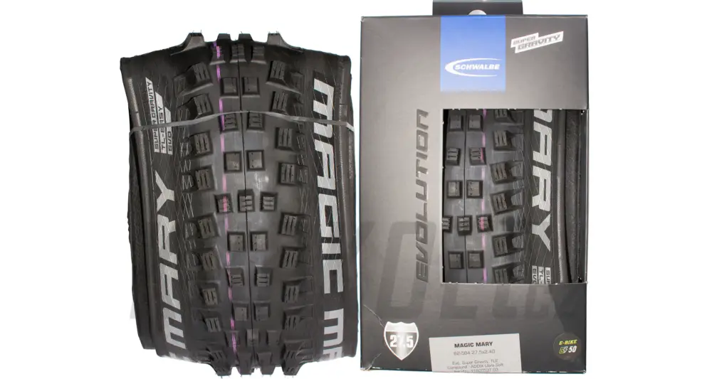 Autentický 27,5" Plášť MTB Schwalbe Magic Mary, Addix Ultra Soft, Super Gravity, TLE, pro elektrokola