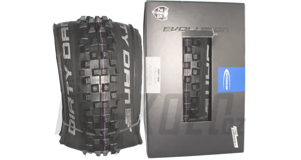 27,5" Plášť Schwalbe Dirty Dan, Addix UltraSoft, Super Downhill, TLE Tovární Cena