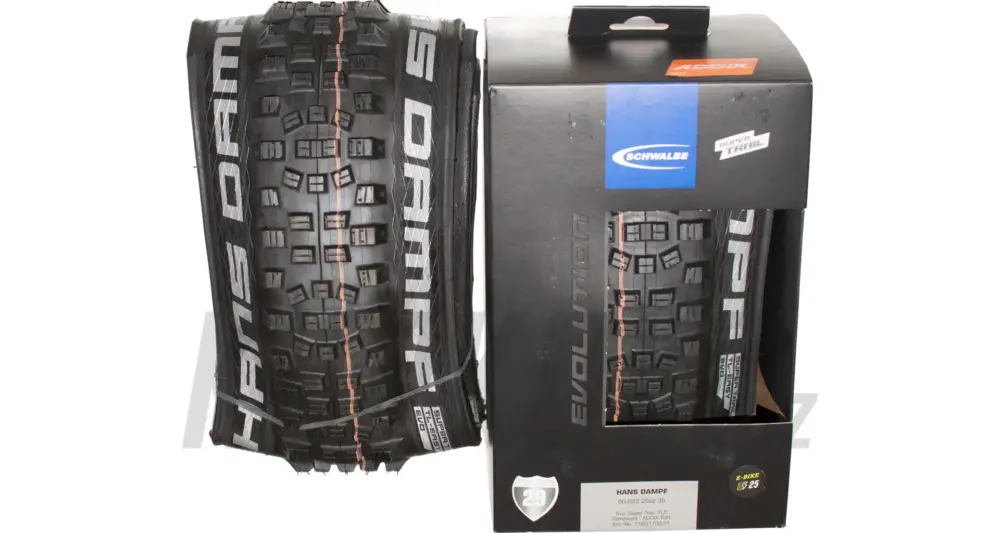 29" Plášť MTB Schwalbe HANS DAMPF SuperTrail TLE AddixSoft černá Expresní Doručení