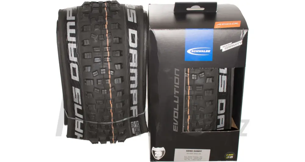 29" Plášť MTB Schwalbe HANS DAMPF SuperGravity TLE AddixSoft černá Novinka