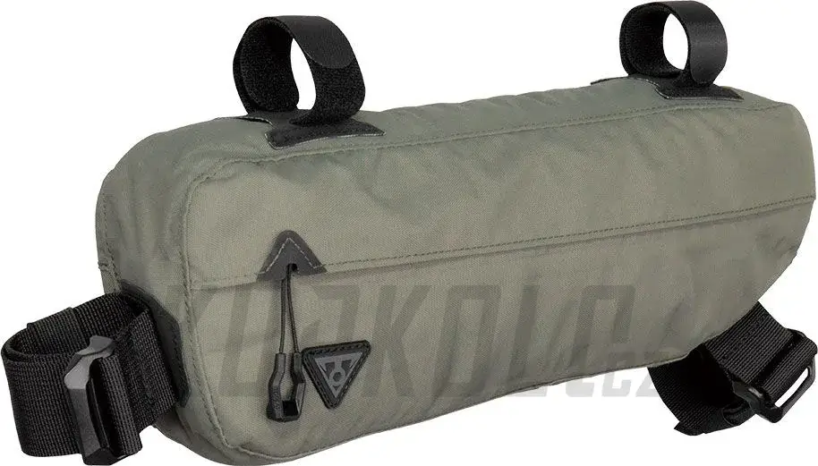 Časově Omezené Topeak MidLoader, bikepacking, brašna na rám 3lzelená