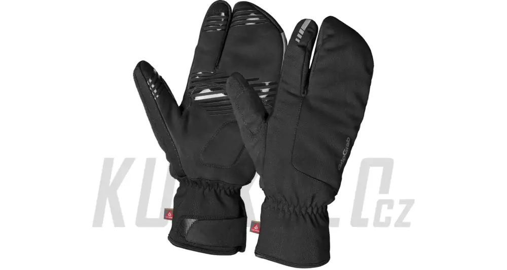 Výprodej GripGrab Nordic Lobster 2 zimní rukavice3-prsté, černá