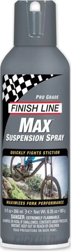 Finish Line Max Suspension spray čistič/olej na vidlice, 266 ml Originální