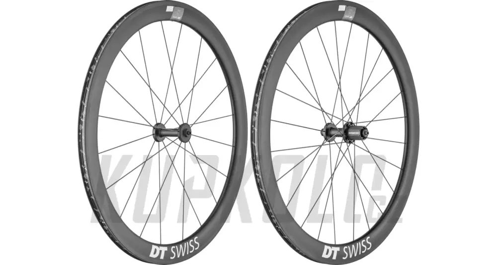 Zlevněný Silniční kolo DT Swiss ARC 1400 Dicut 48 carbon - černé