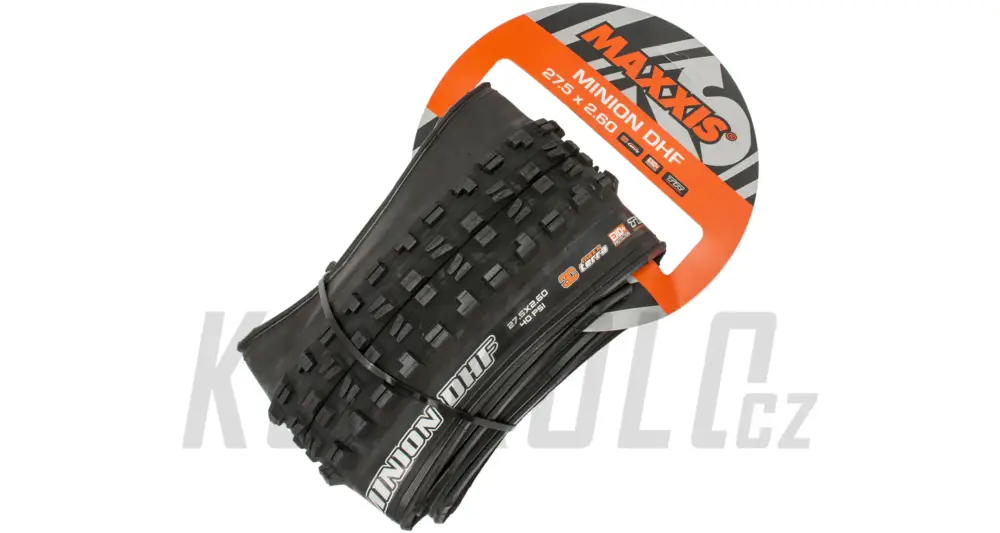 27,5"Trail Plášť MTB Maxxis Minion DHFFront 3CT/EXO+/TR Zlevněný