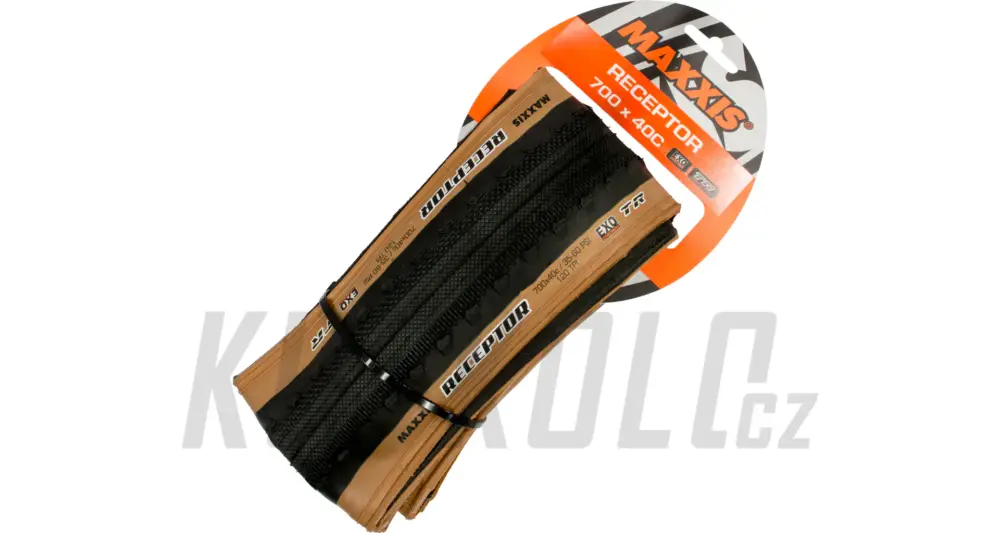 Vysoce Kvalitní Plášť Gravel Maxxis RECEPTOR Exo TR Tanwall
