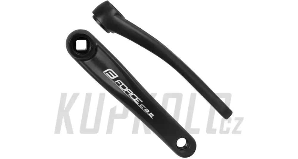 Klika levá FORCE C8.5 Al 175mm černá Autentický