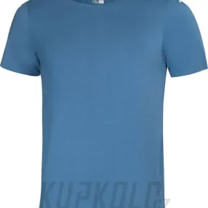 Super Cena Progress TECHNIC pánské sportovní triko krátký rukáv, petrol melír