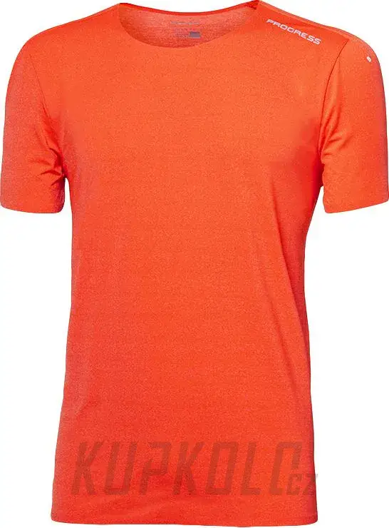 Progress TECHNIC pánské sportovní triko krátký rukáv, oranž melír Tovární Cena