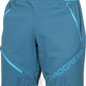 ProgressGenius Shorts pánské outdoorové kraťasy, petrol Finální Výprodej