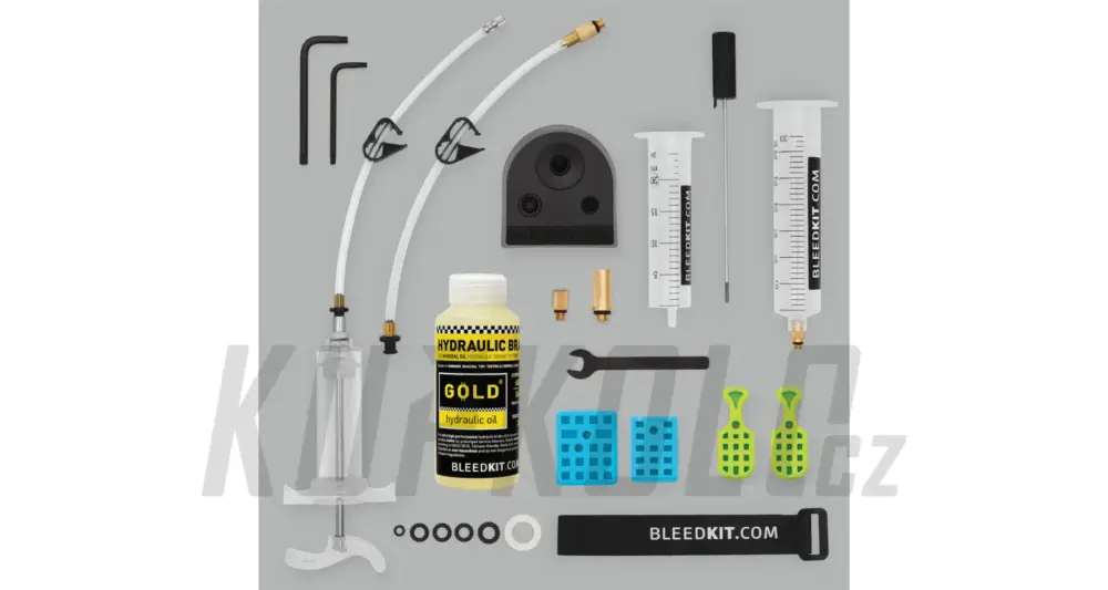 Nová Kolekce Odvzdušňovací sada BLEEDKIT BK-99033 Workshop Master Gold