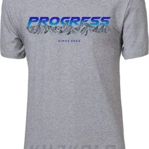 Novinka Progress Barbar SUNSET pánské triko s bambusem, šedý melír