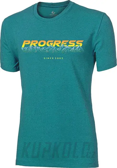 Akce Progress Barbar SUNSET pánské triko s bambusem, khaki