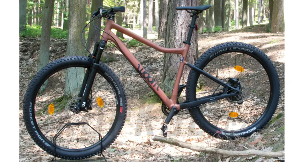 Bezpečná Platba Dětské horské kolo 26" WOOM 6 OFF air Copper 2025