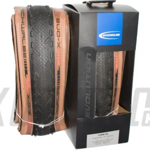 Plášť Schwalbe X-one RS, SuperRace, V-Guard, Tubeless Easy, Bronze Hit Sezóny