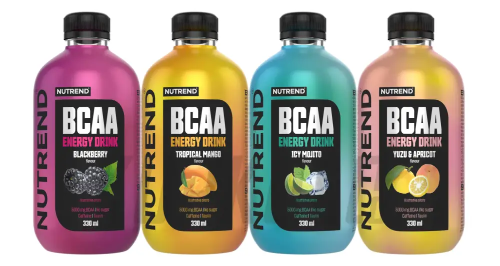 Pouze Dnes Nutrend BCAA Energy Drink energetický nápoj, 330 ml