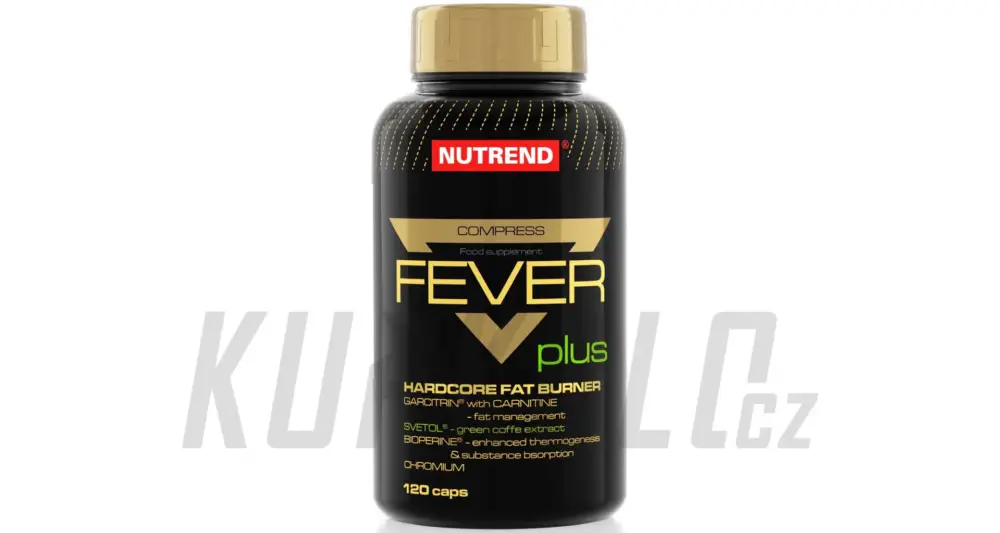 Nutrend COMPRESS FEVER směs přírodních látek pro podporu metabolismu, 120 kapslí Koupit Online