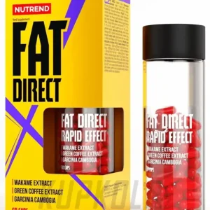 Novinka Nutrend FAT DIRECT noční spalovač, 60 kapslí