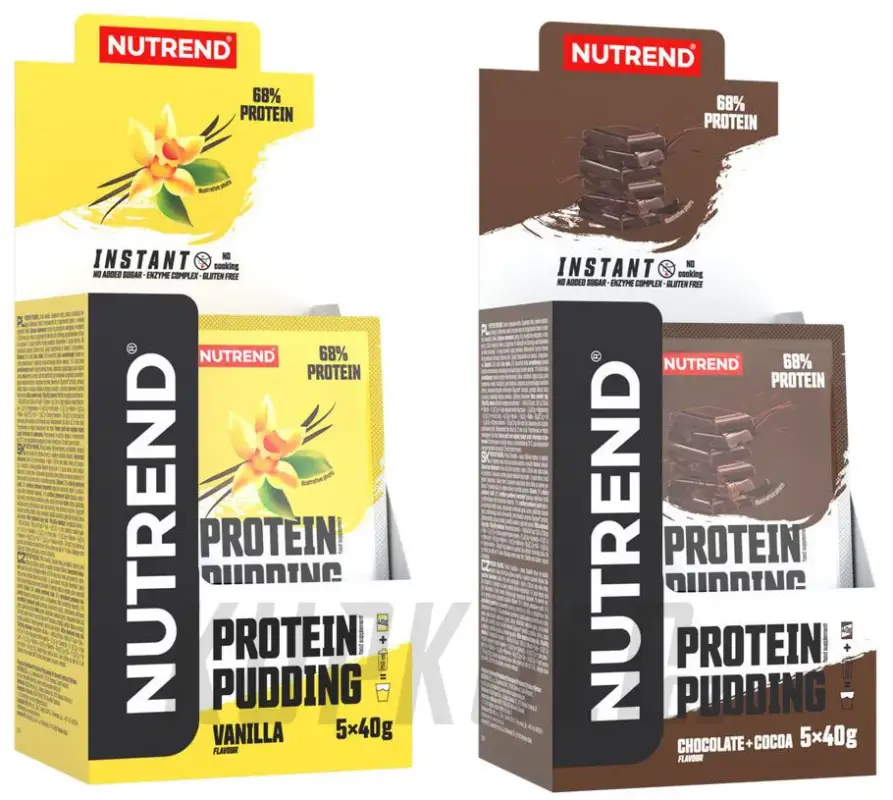 Nutrend PROTEIN Pudding instantní pudink bez vaření, 5x 40 g Dokud Zásoby Vydrží