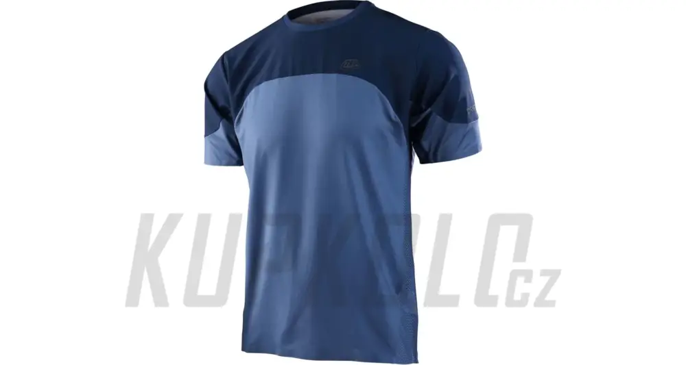 Přímo Od Výrobce Dres Troy Lee Designs s krátkým rukávem Drift blue mirage