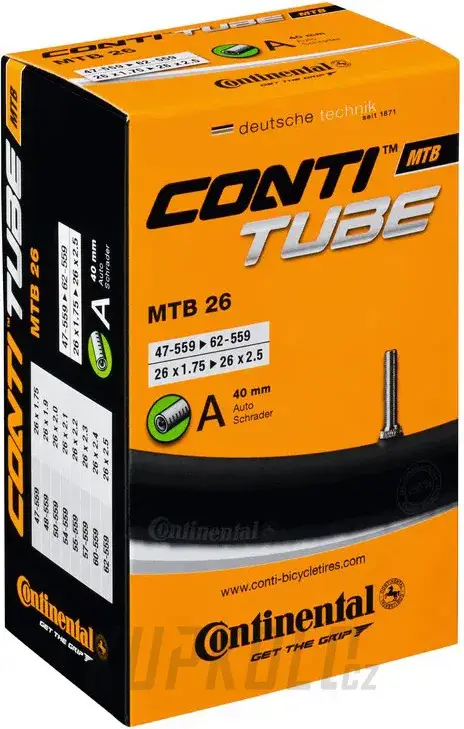 Ihned K Objednání Duše Continental 26x1,75-2,5"(47-62/559) Auto 40mm