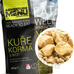 AdventureMenu Kuře Korma s rýží Nakupujte Hned