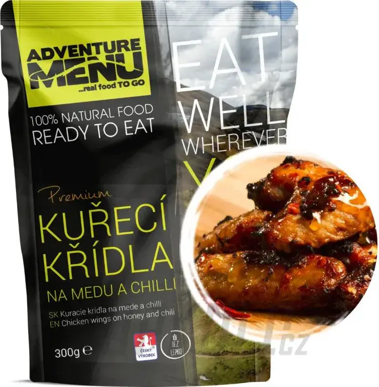 Odeslání Ihned AdventureMenu Kuřecí křídla na medu a chilli