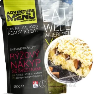AdventureMenu Rýžový nákyp se švestkami Jen Po Omezenou Doba
