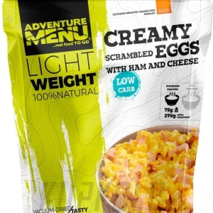 AdventureMenu Krémová míchaná vajíčka se šunkou a sýrem Finální Výprodej