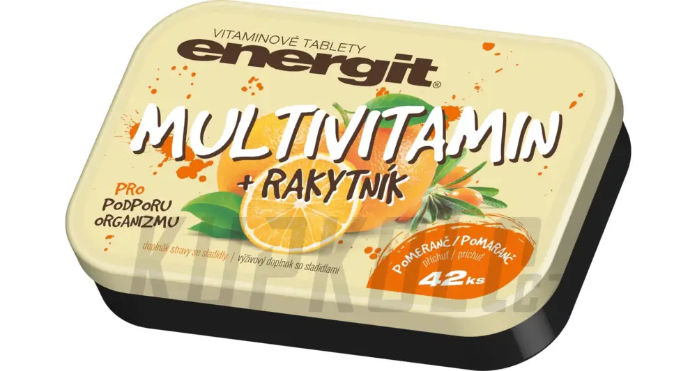 Nakupujte Hned VITAR Energit Multivitamin, 42 tablet pomeranč