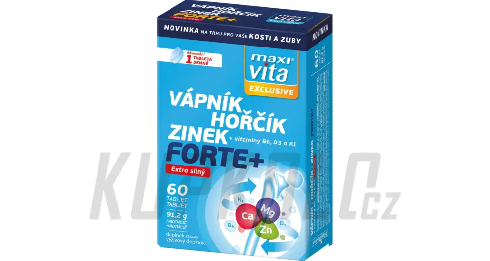 VITAR Maxi Vita Excl Vápník–hořčík–zinek forte+ Poslední Šance