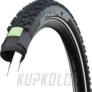Rychlé Dodání 29" Plášť MTB Schwalbe Smart Sam Plus DD Green Guard Addix performance, drát, reflexní pruh