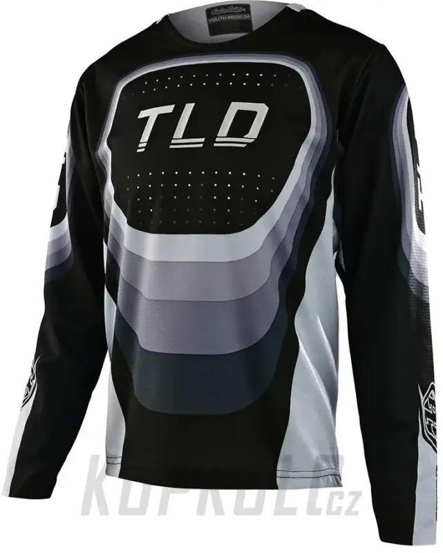 Dětský dres Troy Lee Designs s dlouhým rukávem Sprint reverb black Výprodej