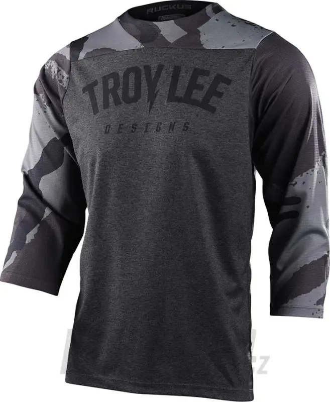 Objednat Nyní Dres Troy Lee Designs s 3/4 rukávem Ruckus camber camo black heather