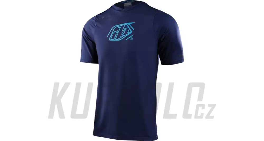 Sezónní Sleva Dres Troy Lee Designs s krátkým rukávem Skyline iconic navy
