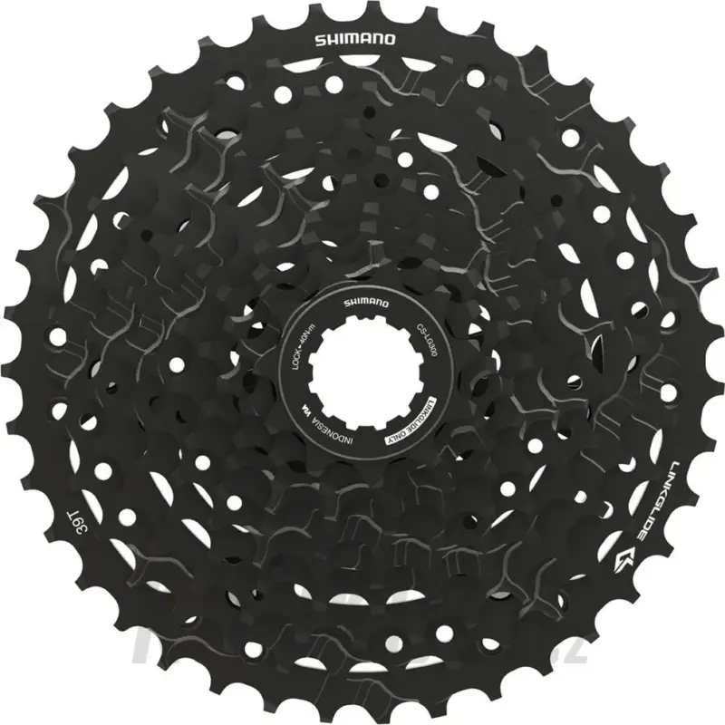 Kazeta Shimano CUES CS-LG300-10 - LinkGlide Nová Kolekce