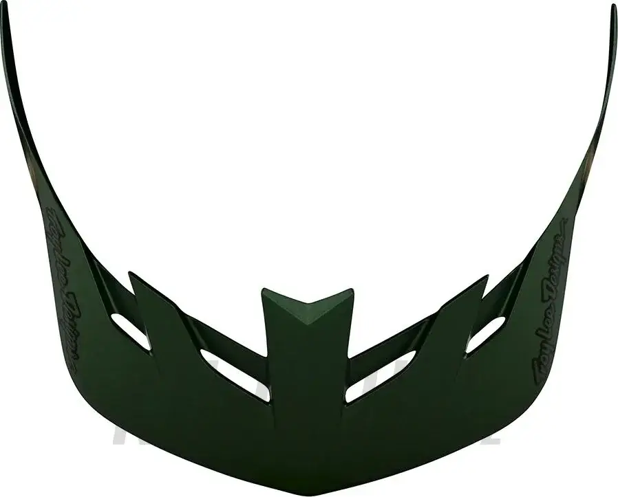 Bezpečná Platba Náhradní štítek helmy Troy Lee Designs Flowline SE Badge forest/charcoal