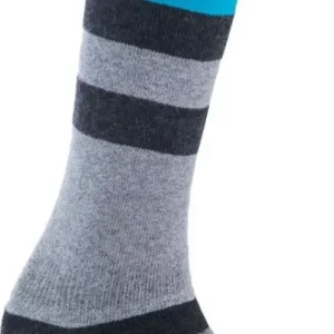 Cenově Výhodný Ponožky Sensor Slope Merino šedá/černá/tyrkys