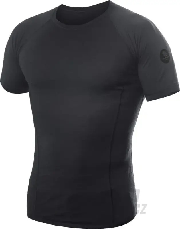 Vrácení Zdarma Pánské triko Sensor Merino Air, krátký rukáv, černá
