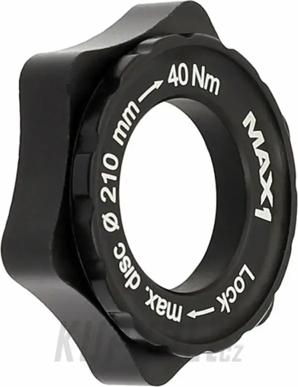 Adaptér MAX1 pro náboj Center Lock/6 děr Jen Po Omezenou Doba