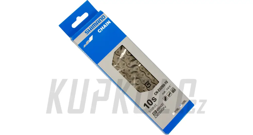 Řetěz Shimano, CN-E6090, 10s, 126 článků, pro elektrokolo, HyperGlide,HG-X, SIL-TEC Kup Teď