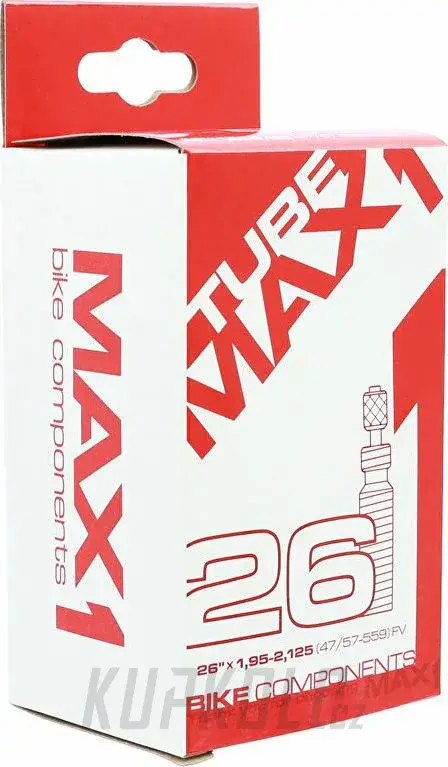 Duše MAX1 26×1,95-2,125 FV 48 mm (47/57-559) Nakupujte Hned