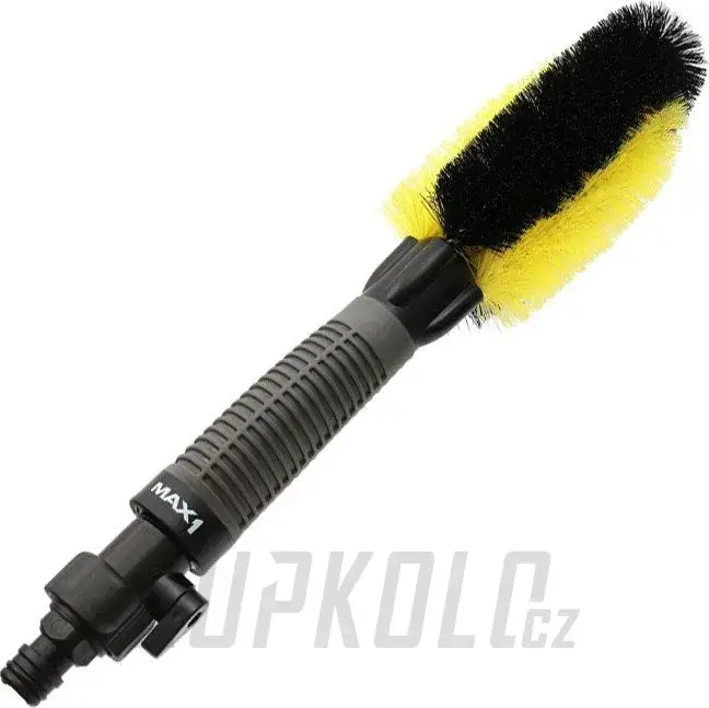 Odeslání Ihned Kartáč MAX1 pro nasazení na hadici, uzavíratelný ventil součástí kartáče