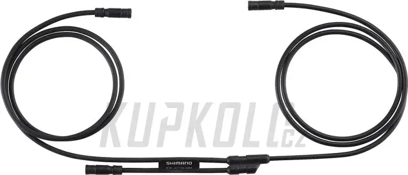 Akce SHIMANO lanko Di2 EW-JC130 SM E-TUBE konektor X3 L1:350mm, L2:50mm, L3:450mm bal