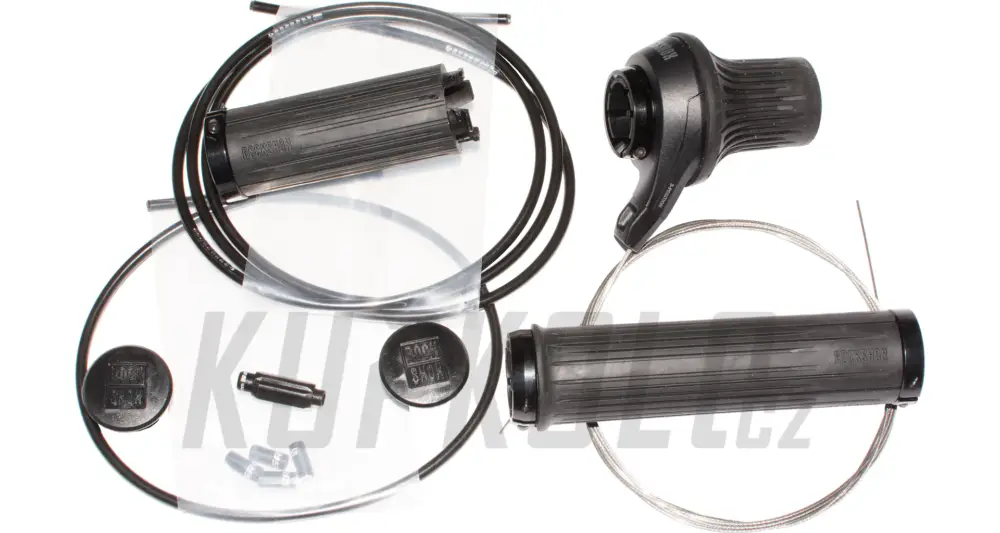 Rockshox 3Twist lock - zamykání vidlice/tlumiče, včetně gripů 3 polohy Aktuální