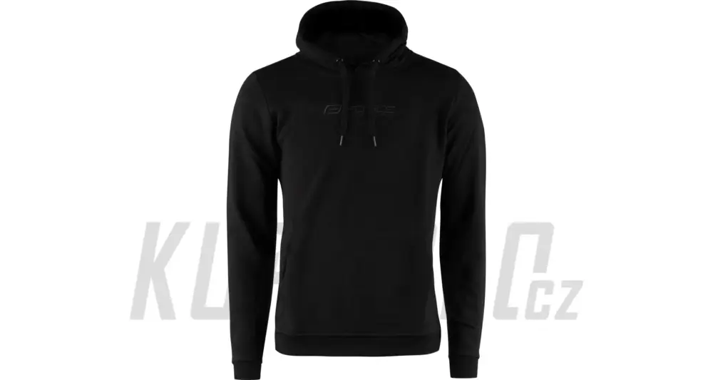 Mikina Force Comfy přes hlavu s kapucí, černá Cenový Hit