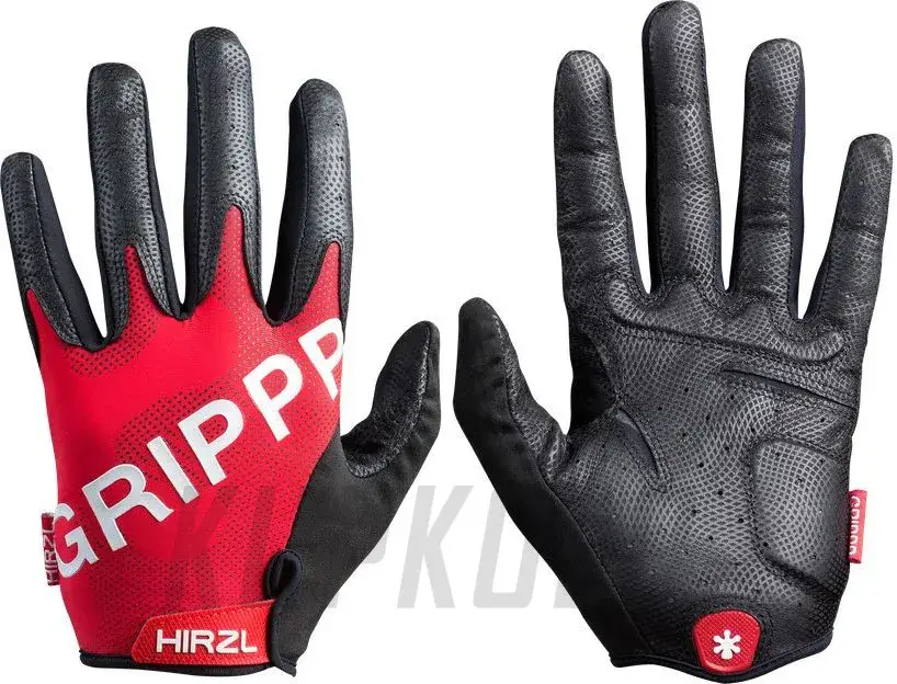 Rukavice Hirzl Grippp Tour FF 2.0 - červené dlouhoprsté Omezená Nabídka