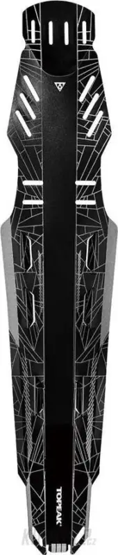 Topeak D-Flash ST zadní blatník, černá/reflex Ověřený