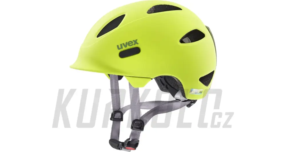 Značkový Helma Uvex OYO, NEON YELLOW-MOSS GREEN MATT