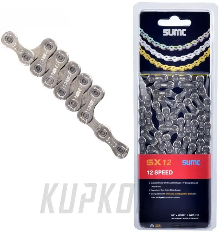 Pouze Dnes Řetěz SX12 silver, 126 článků